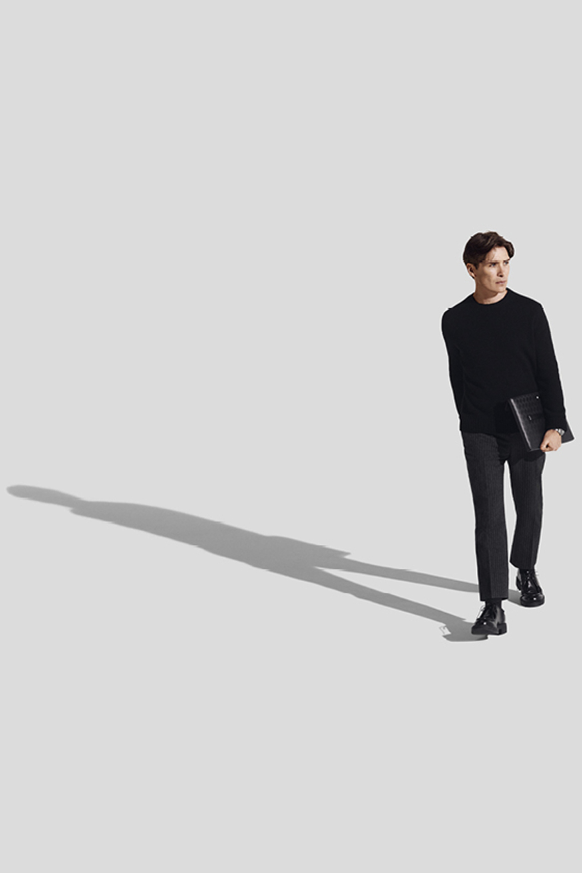 Cillian Murphy · On the Move — Montblanc, hair by Gareth Bromell