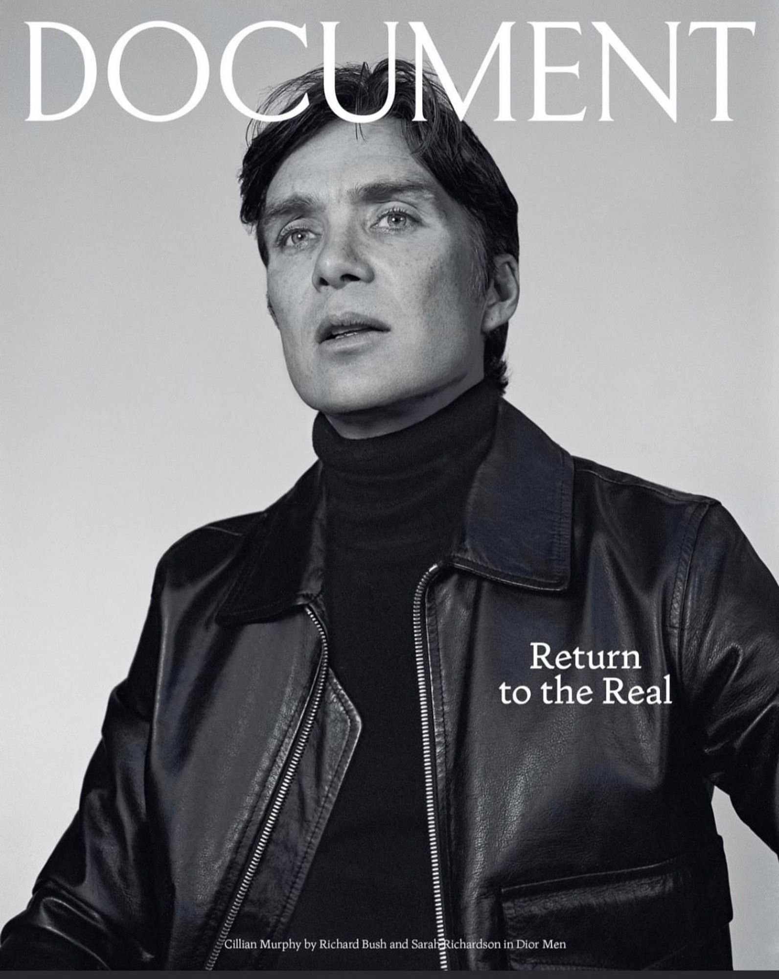 Cillian Murphy — Document Journal, Issue 22 · Spring/Summer 2023, hair by Gareth Bromell