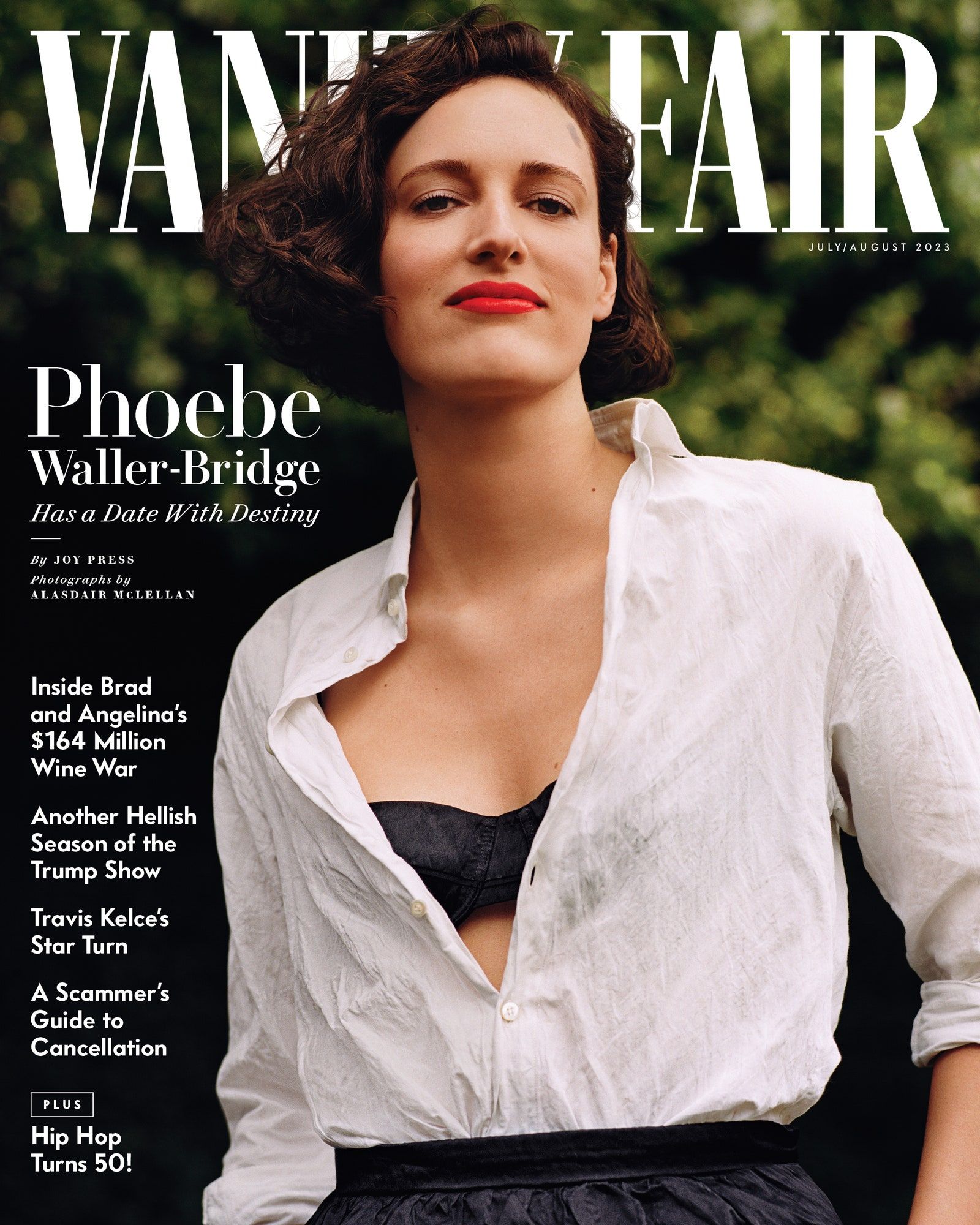 Phoebe Waller-Bridge — Vanity Fair, hair by Gareth Bromell