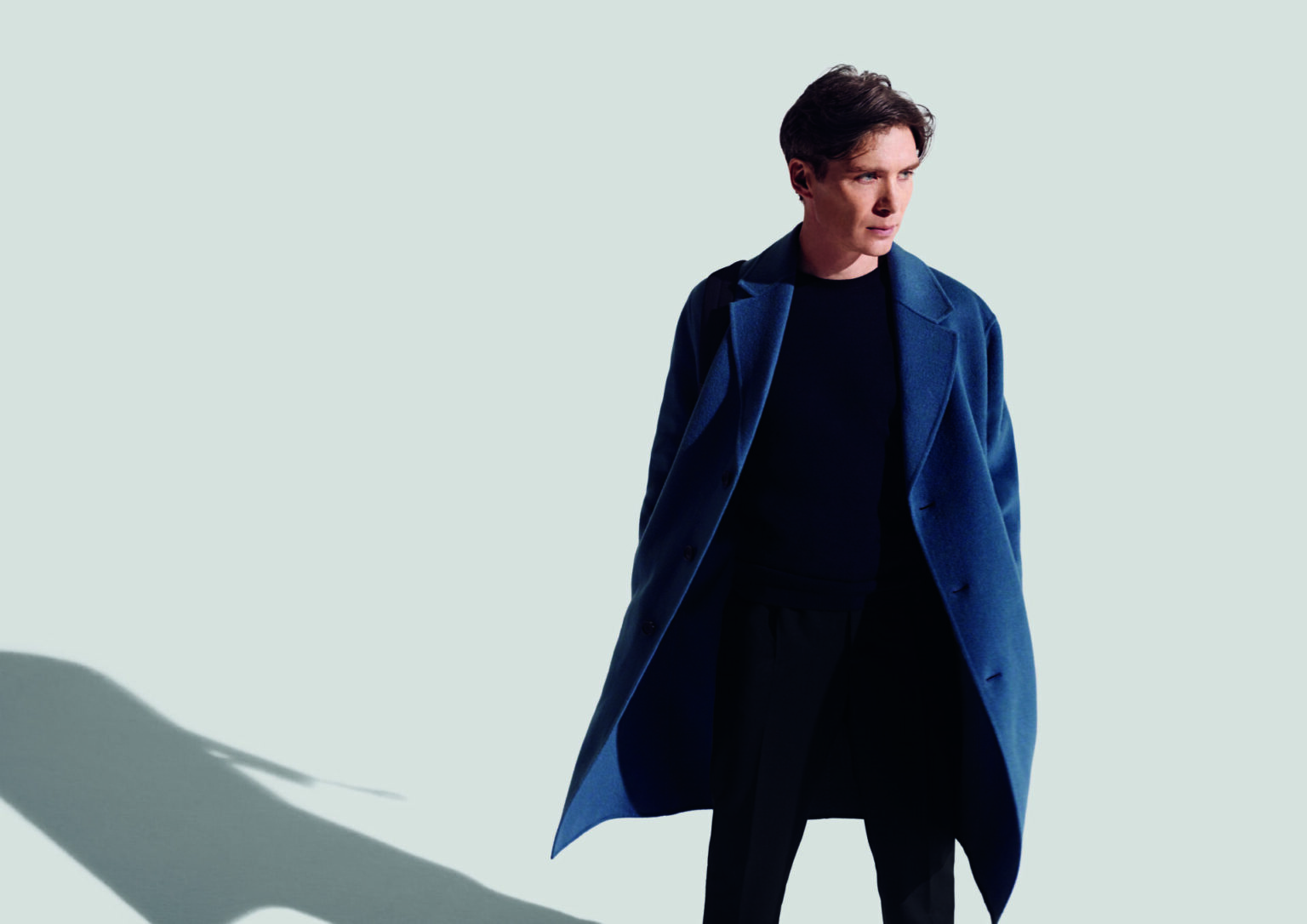 Cillian Murphy · On the Move — Montblanc, hair by Gareth Bromell
