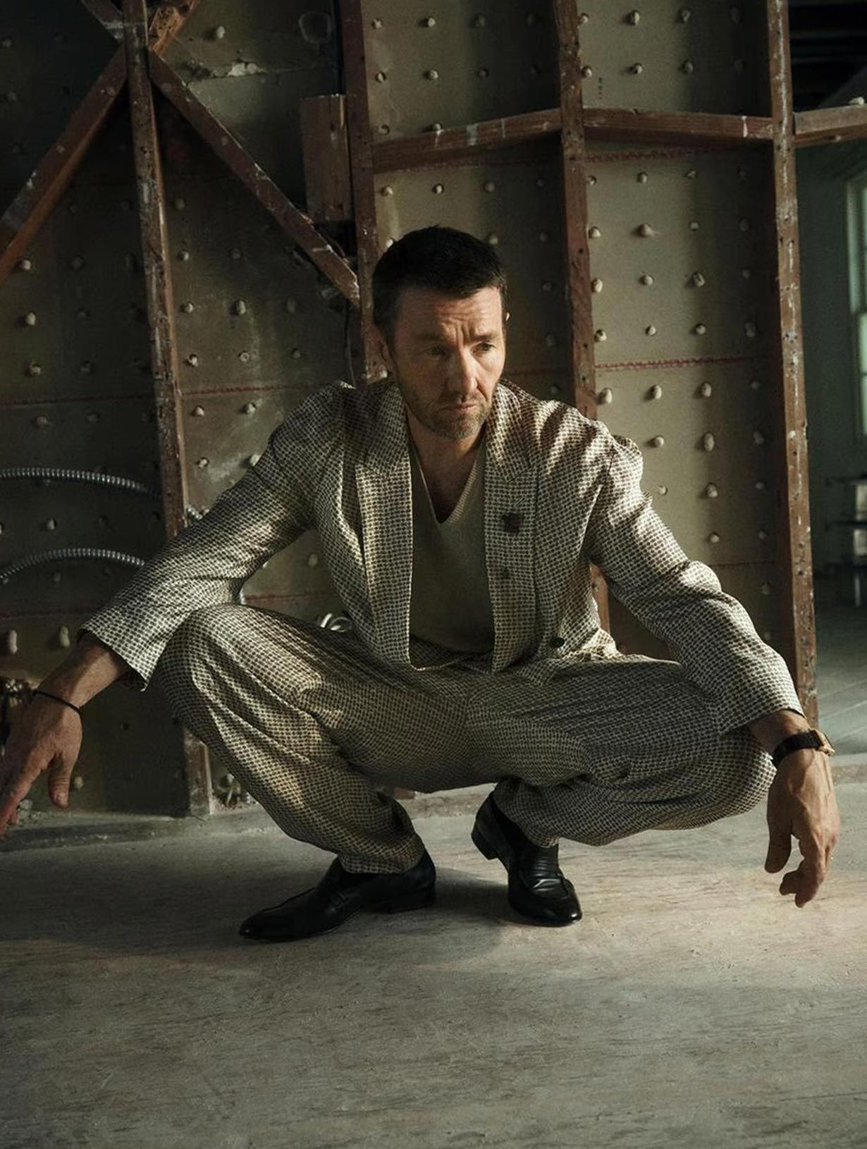 Joel Edgerton — Selected work, hair by Gareth Bromell