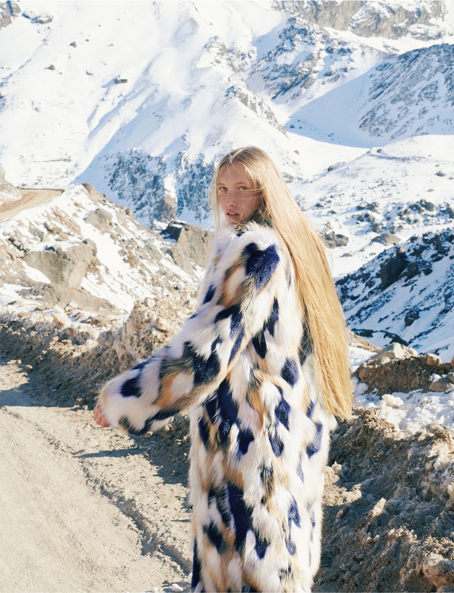 Numéro — Editorial, hair by Gareth Bromell