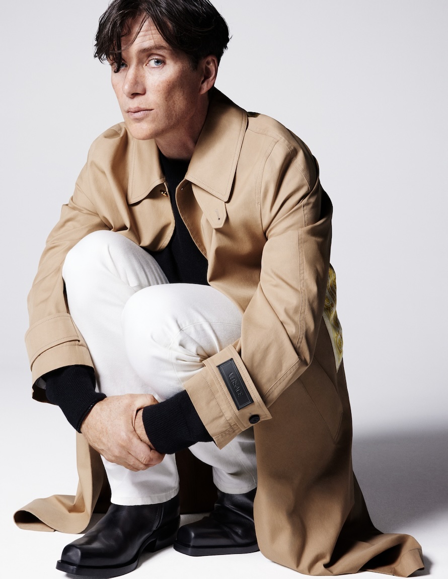 Cillian Murphy — Versace Icons, hair by Gareth Bromell