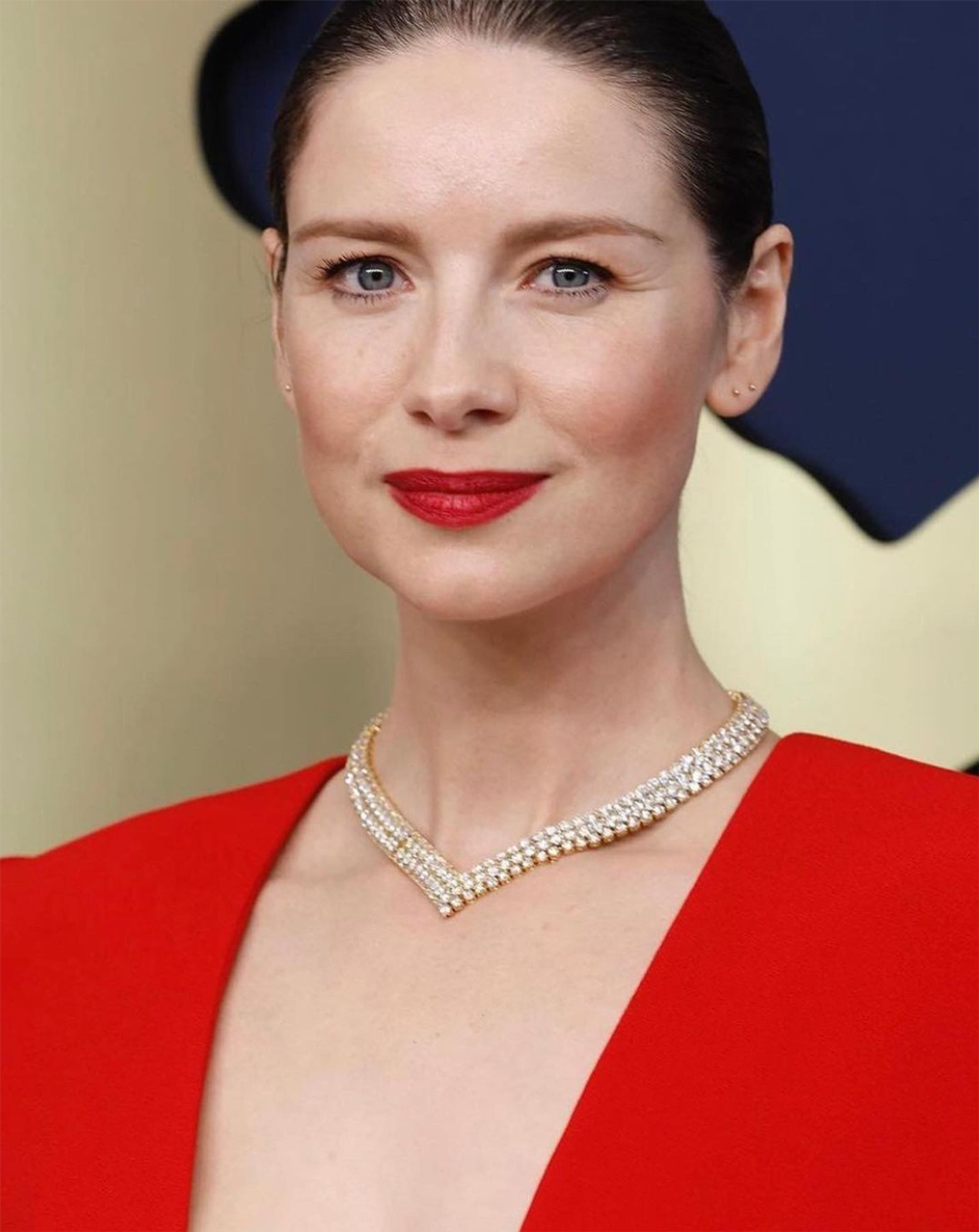 Caitríona Balfe — Red Carpet · SAG Awards, hair by Gareth Bromell