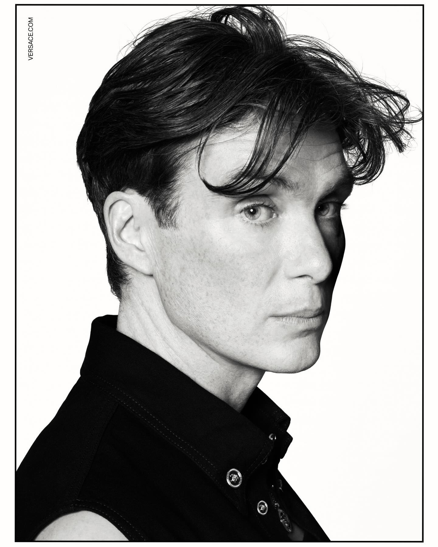 Cillian Murphy — Versace Icons, hair by Gareth Bromell